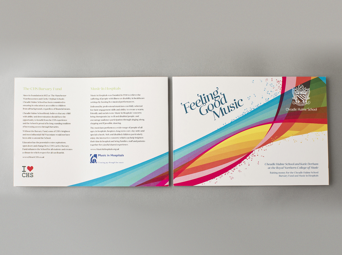 Event Brochure for private School in Cheadle